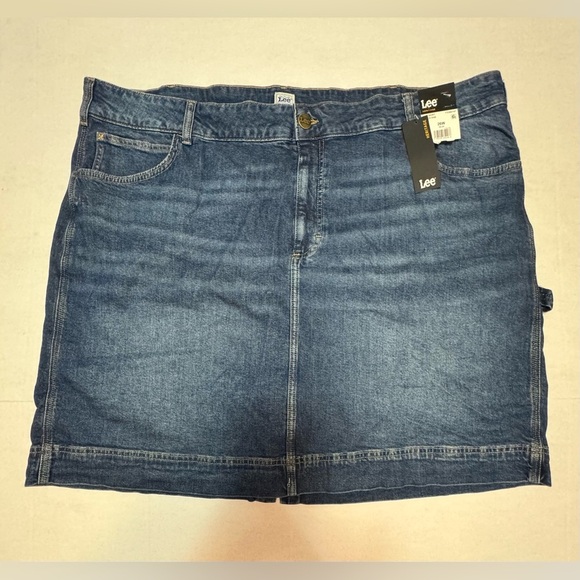 Lee® Women's Plus Mid Rise Heritage Skirt - Picture 7 of 13
